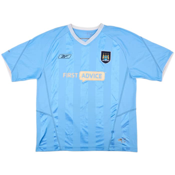 2003-04 Manchester City Home Shirt Anelka #39 - 6/10 - (XL)