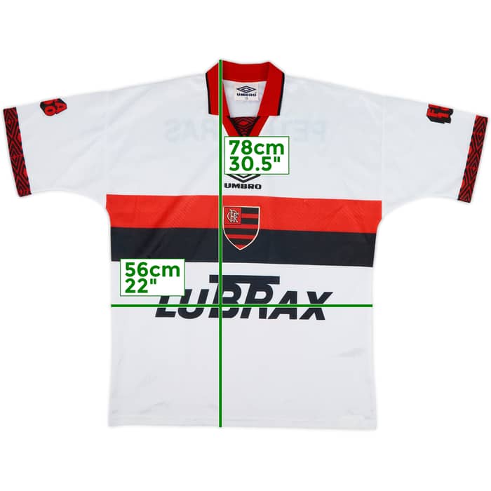 1995-96 Flamengo Centenary Away Shirt - 9/10 - (L)