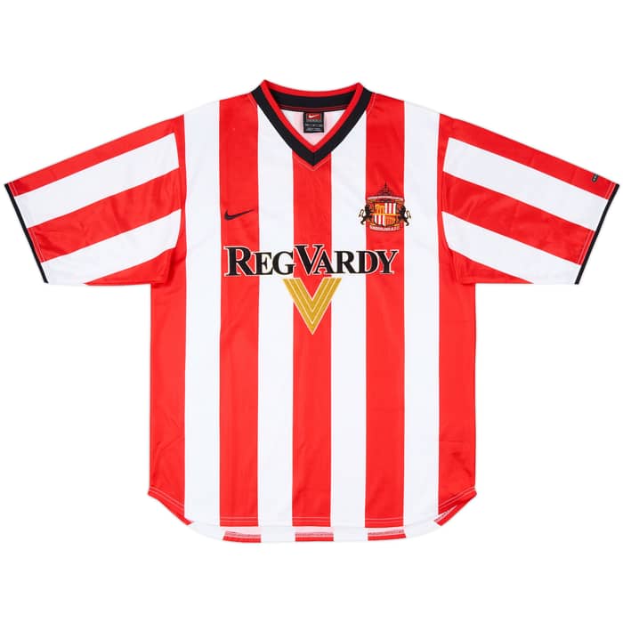 2000-02 Sunderland Home Shirt Reyna #4 - 8/10 - (M)