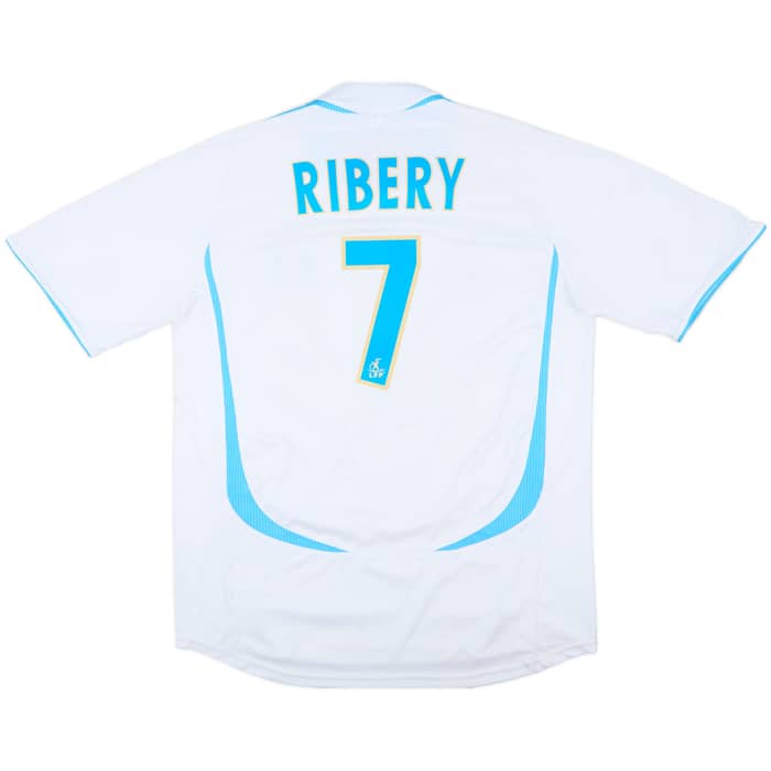 2006-07 Olympique Marseille Home Shirt Ribery #7 - 7/10 - (L)