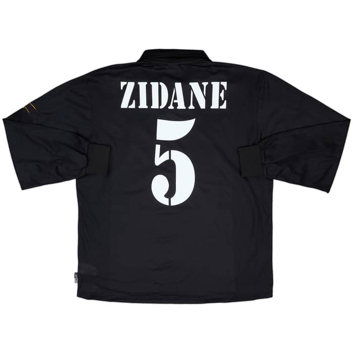 2001 Real Madrid Away L/S Shirt Zidane #5 - 9/10 - (M)