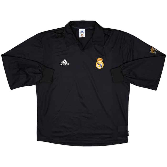 2001 Real Madrid Away L/S Shirt Zidane #5 - 9/10 - (M)