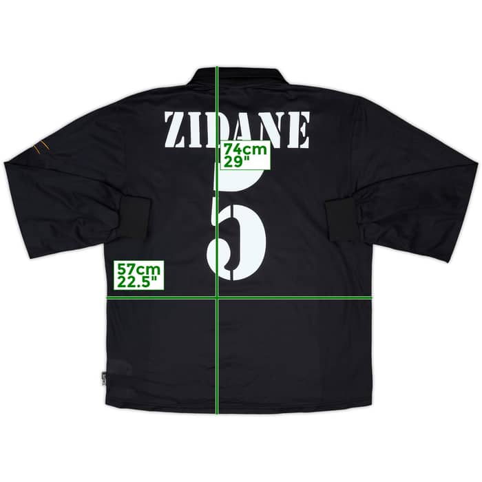 2001 Real Madrid Away L/S Shirt Zidane #5 - 9/10 - (M)