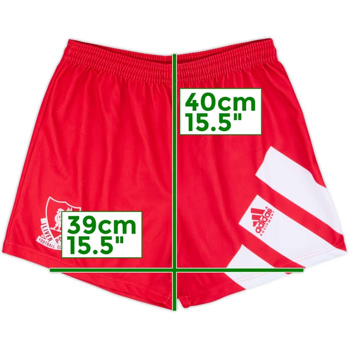 1991-92 Liverpool Home Shorts - 9/10 - (M)