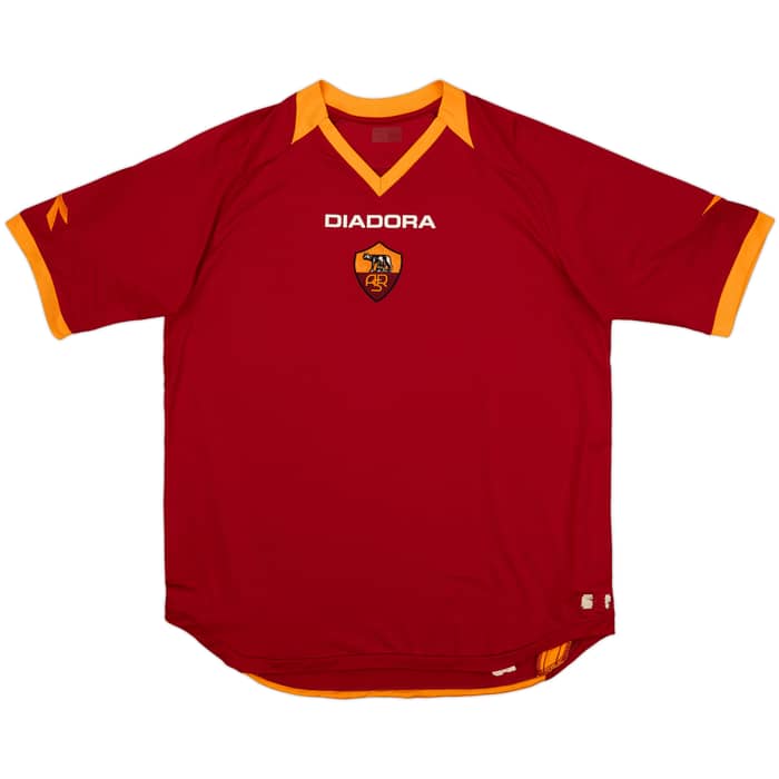 2006-07 Roma Home Shirt - 7/10 - (L)