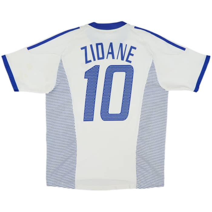 2002-04 France Away Shirt Zidane #10 - 6/10 - (L)