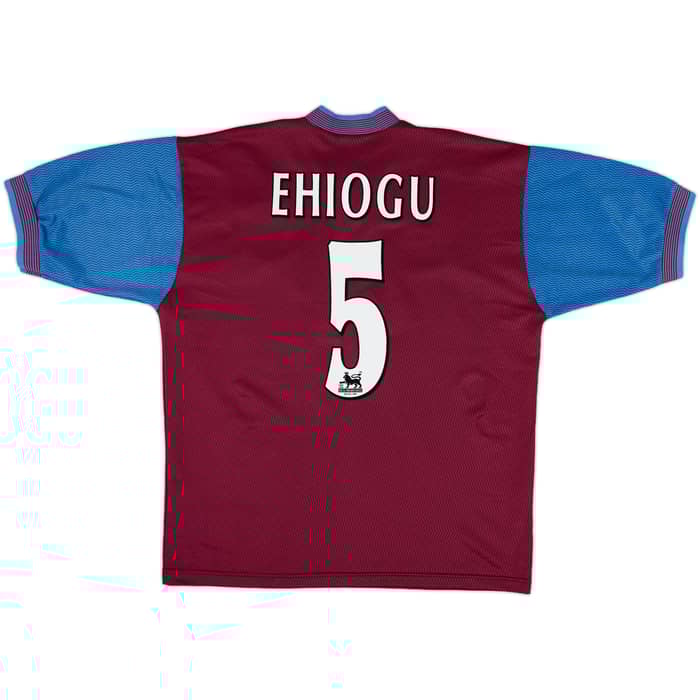 1997-98 Aston Villa Home Shirt Ehiogu #5 - 9/10 - (L)