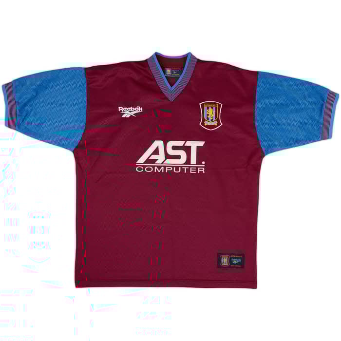 1997-98 Aston Villa Home Shirt Ehiogu #5 - 9/10 - (L)