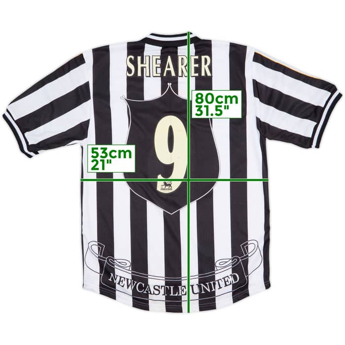 1997-99 Newcastle Home Shirt Shearer #9 (M)