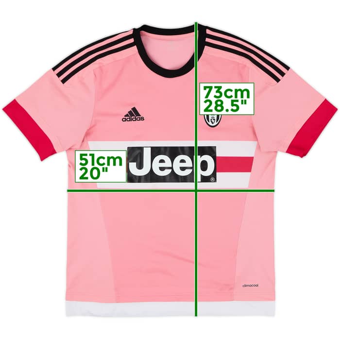 2015-16 Juventus Away Shirt - 8/10 - (M)