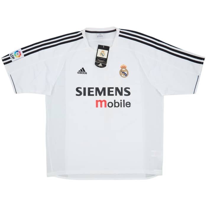 2003-04 Real Madrid Home Shirt Beckham #23 (XL)