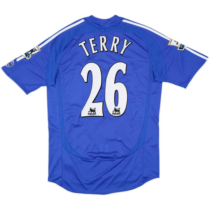 2006-08 Chelsea Home Shirt Terry #26 - 8/10 - (M)