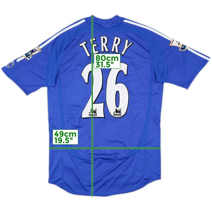 2006-08 Chelsea Home Shirt Terry #26 - 8/10 - (M)