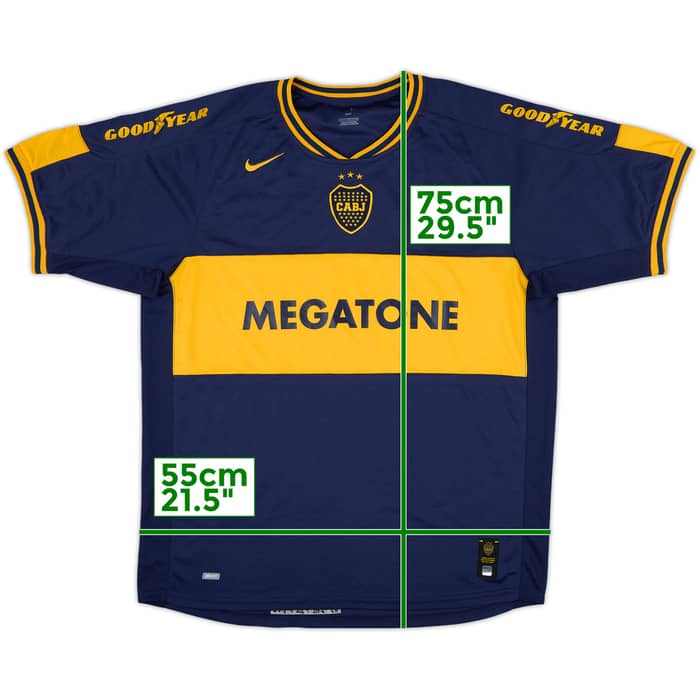 2006-07 Boca Juniors Home Shirt - 9/10 - (L)
