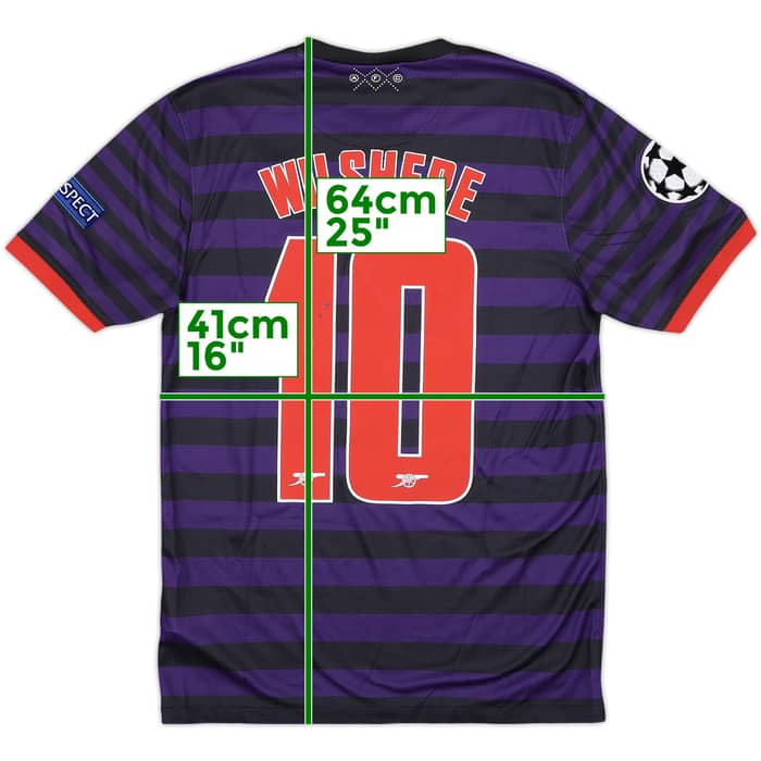 2012-13 Arsenal Away Shirt Wilshere #10 - 5/10 - (S)