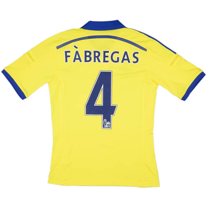 2014-15 Chelsea Away Shirt Fabregas #4 - 7/10 - (S)