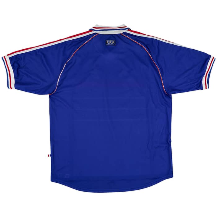 1998-00 France Home Shirt - 9/10 - (XXL)
