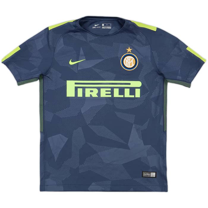 2017-18 Inter Milan Third Shirt - 10/10 - (M.Boys)