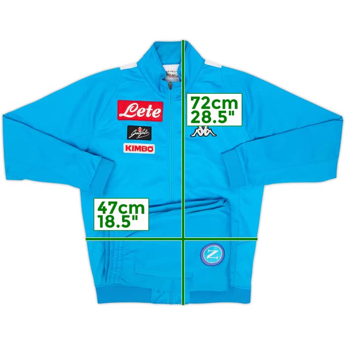 2016-17 Napoli Kappa Tracksuit - 6/10 - (M)