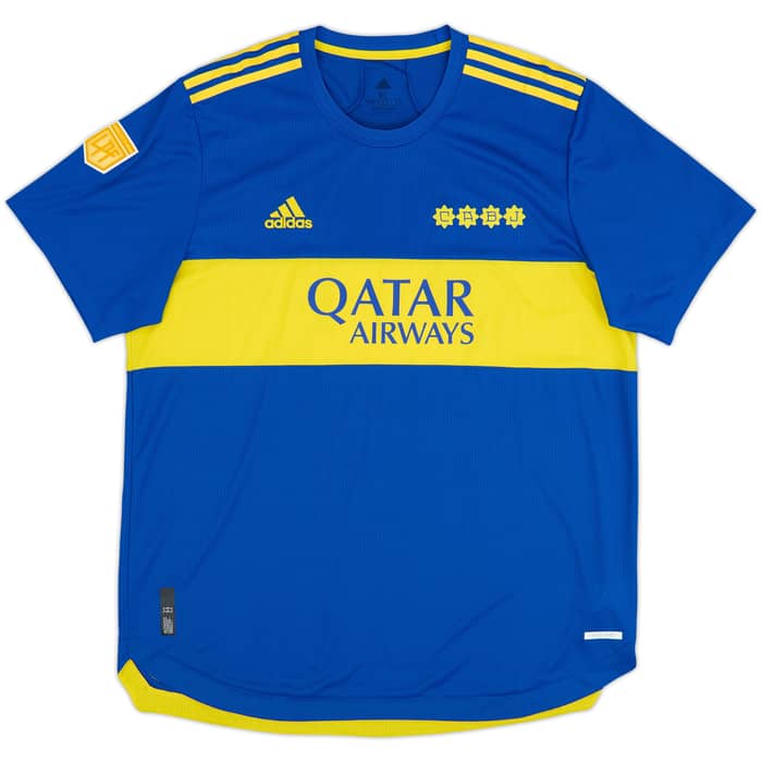 2021-22 Boca Juniors Authentic Home Shirt Advincula #4 - 8/10 - (XL)