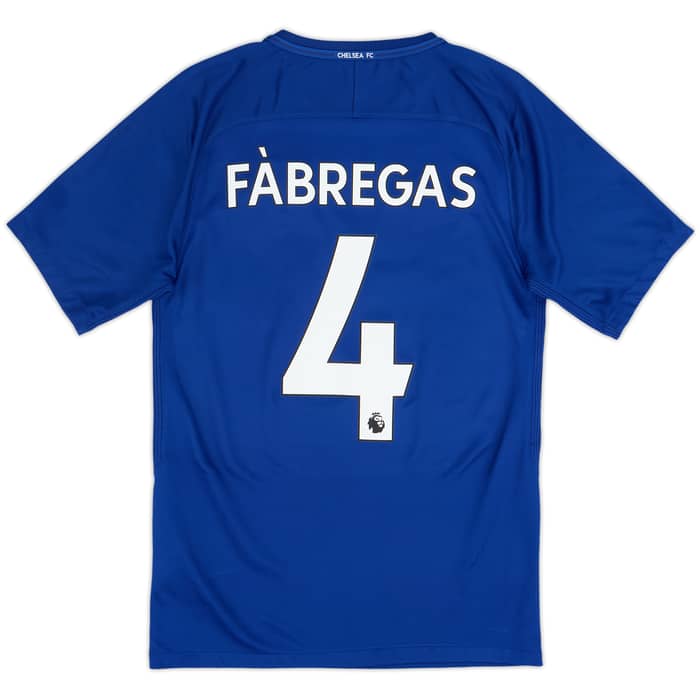 2017-18 Chelsea Home Shirt Fabregas #4 - 10/10 - (S)