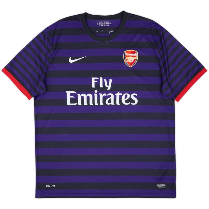 2012-13 Arsenal Visitante Camiseta Arteta #8 - 7/10 - (XL)