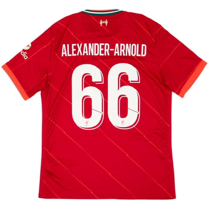 2021-22 Liverpool Home Shirt Alexander-Arnold #66 - 5/10 - (L)