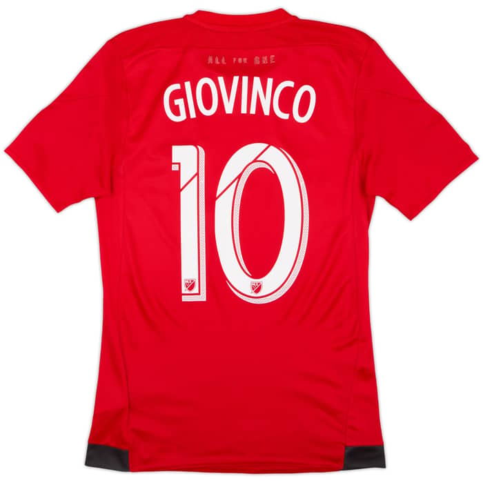 2015-16 Toronto Authentic Home Shirt Giovinco #10 - 6/10 - (S)