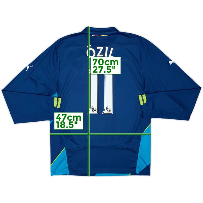 Camiseta de manga larga de la tercera equipación del Arsenal 2014-15 Ozil #11 - 6/10 - (S)