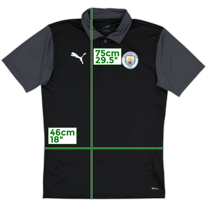 2021-22 Manchester City Puma Polo Shirt - 10/10 - (M)