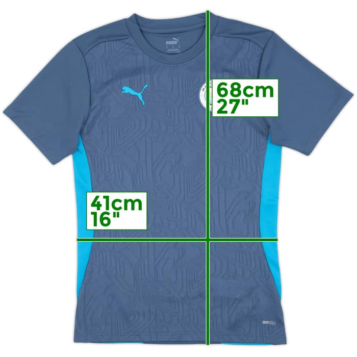 2024-25 Manchester City Puma Training Shirt - 10/10 - (S)
