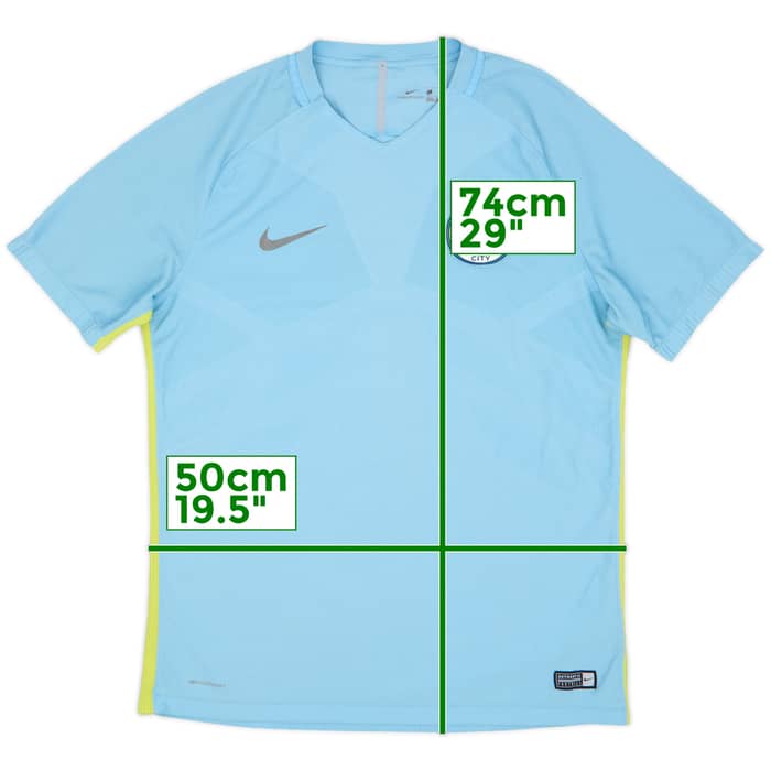 2016-17 Manchester City Puma Authentic Training Shirt - 4/10 - (L)