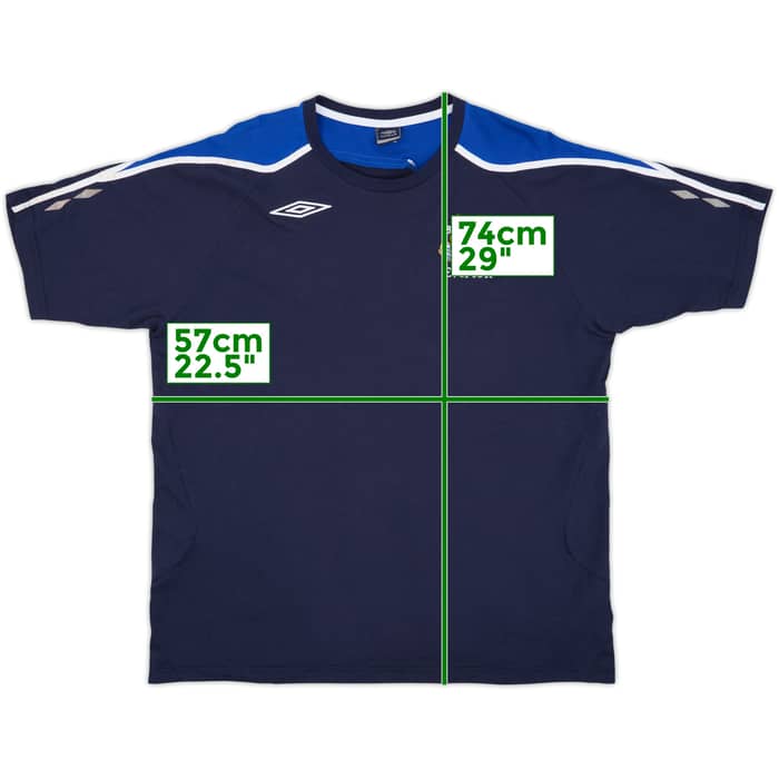 2005-07 Everton Umbro Leisure Shirt - 7/10 - (XXL)