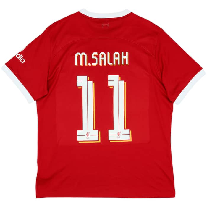 2023-24 Liverpool Home Shirt M. Salah #11 - 7/10 - (L)