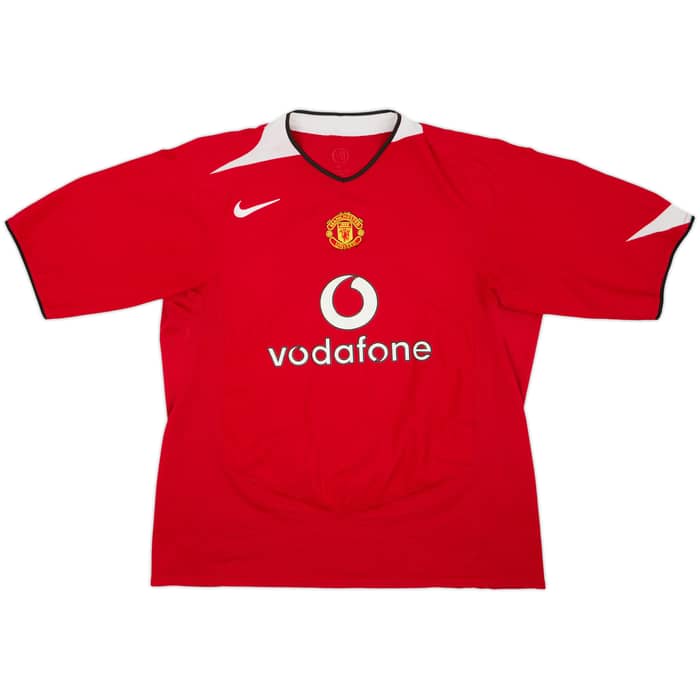 2004-06 Manchester United Home Shirt Ronaldo #7 - 7/10 - (L)