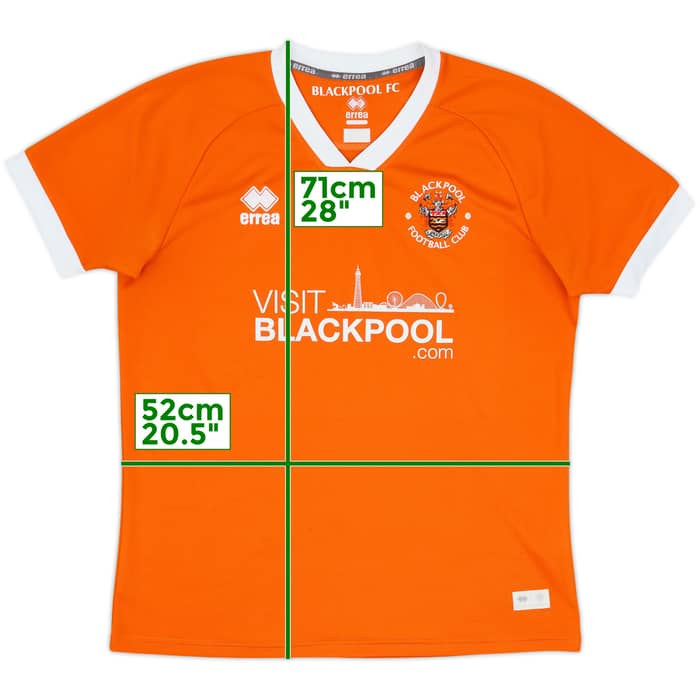 2019-20 Blackpool Home Shirt - 6/10 - (M)