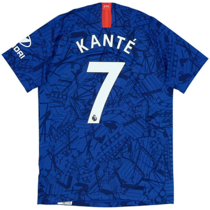 2019-20 Chelsea Authentic Home Shirt Kante #7 - 8/10 - (M)