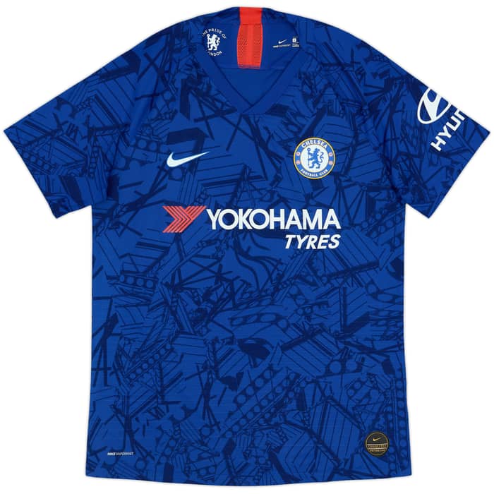 2019-20 Chelsea Authentic Home Shirt Kante #7 - 8/10 - (M)