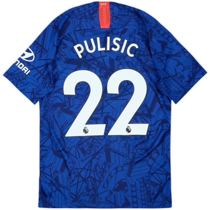 2019-20 Chelsea Home Shirt Pulisic #22 - 8/10 - (S)