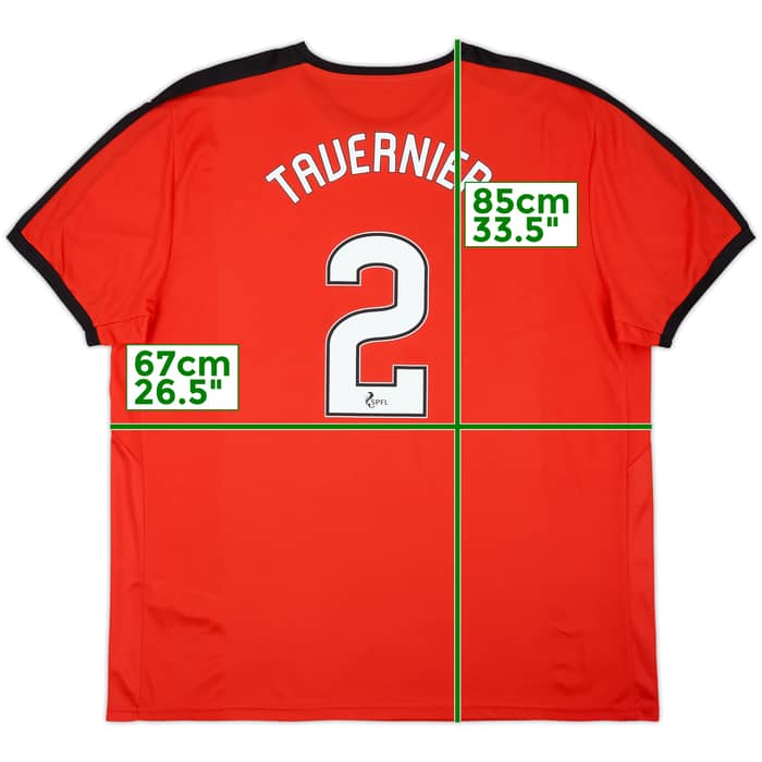 2015-16 Rangers Away Shirt Tavernier #2 - 8/10 - (3XL)