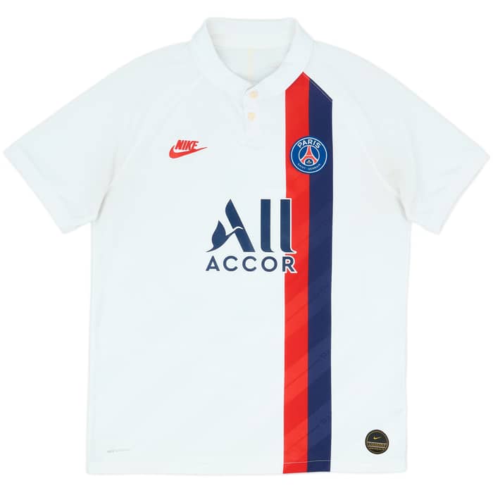 Camiseta auténtica de la tercera equipación del Paris Saint-Germain 2019-20 Mbappe #7 - 8/10 - (L)