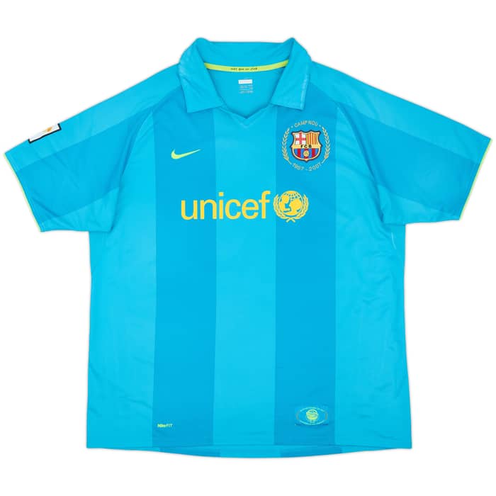 2007-09 Barcelona Away Shirt Messi #19 - 6/10 - (XXL)