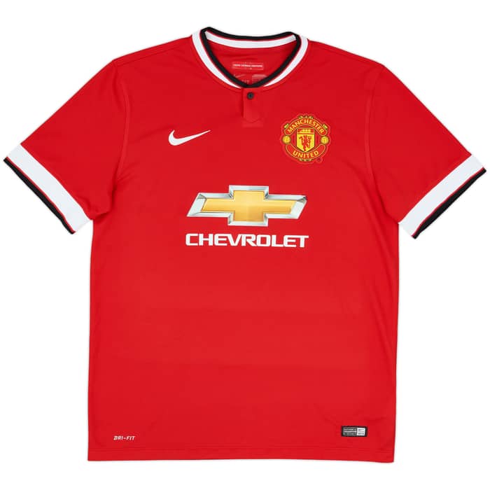 Camiseta de local del Manchester United 2014-15 Ander Herrera #21 - 4/10 - (L)