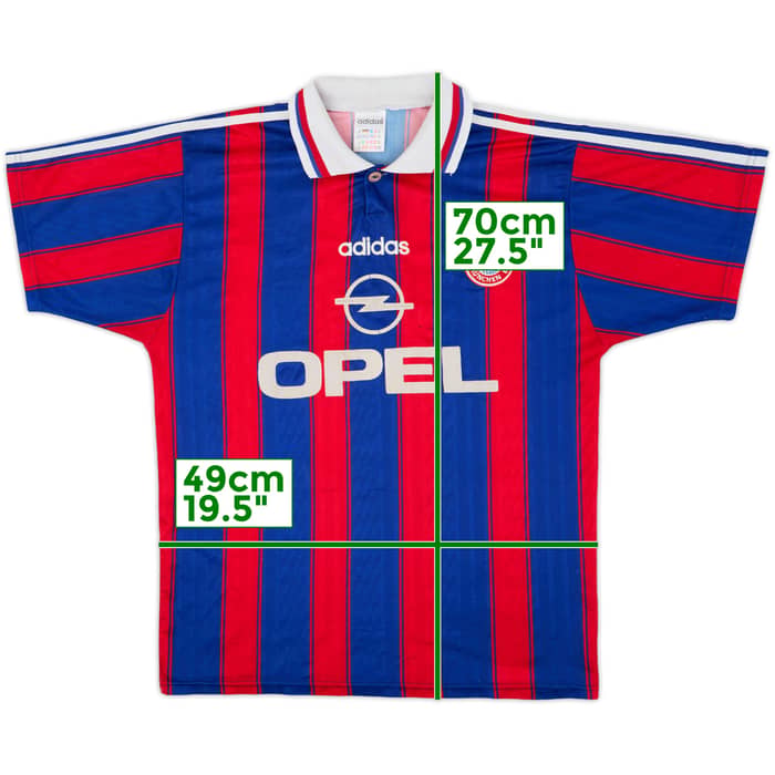 Camiseta de local del Bayern Munich 1995-97 Scholl #7 - 4/10 - (M)