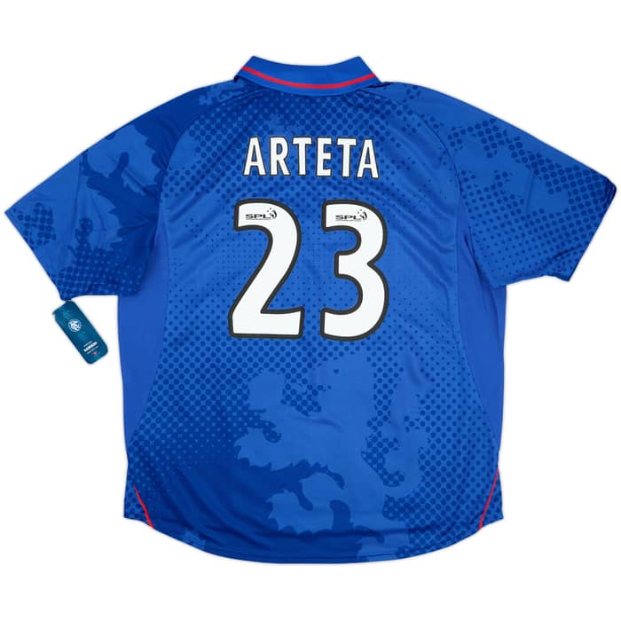2002-03 Rangers Home Shirt Arteta #23 (XL)