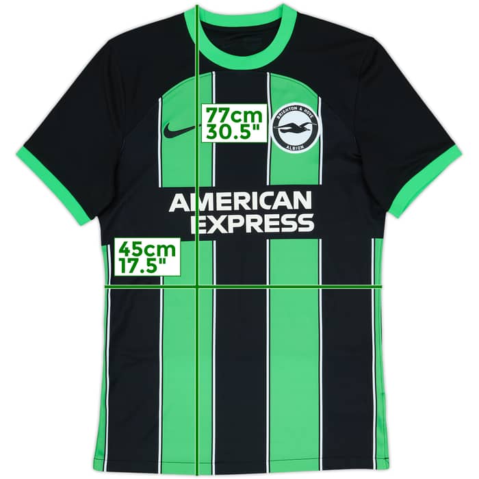 2023-24 Brighton Away Shirt - 9/10 - (M)