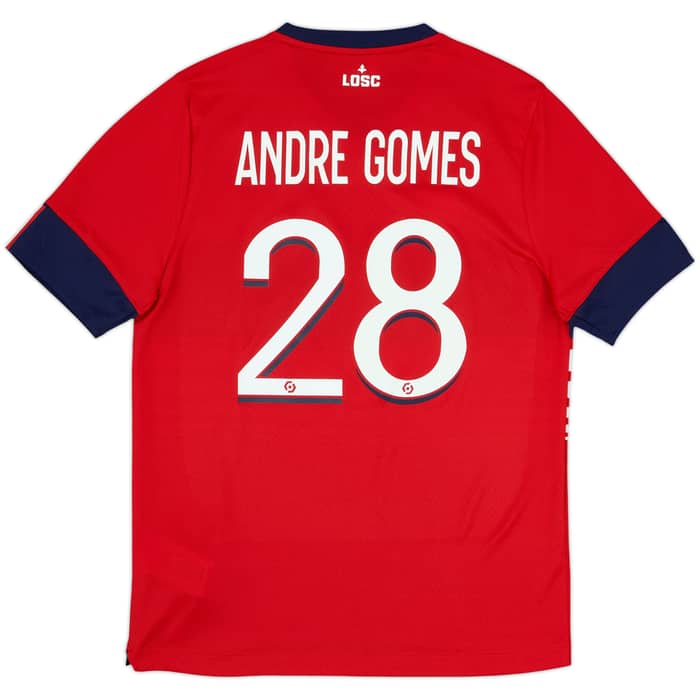 2022-23 Lille Home Shirt Andre Gomes #28 - 8/10 - (S)