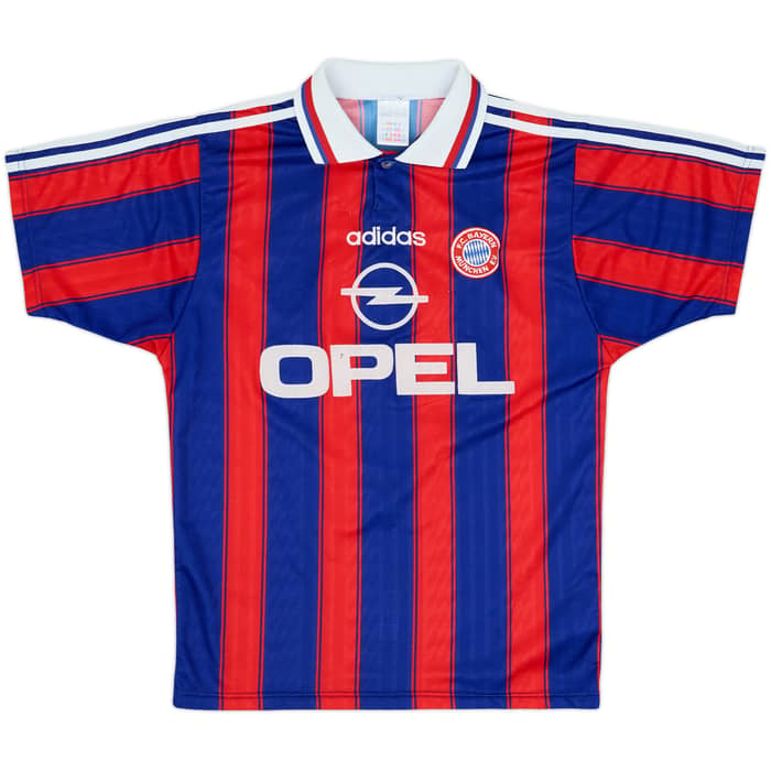 1995-97 Bayern Munich Home Shirt Scholl #7 - 6/10 - (S)