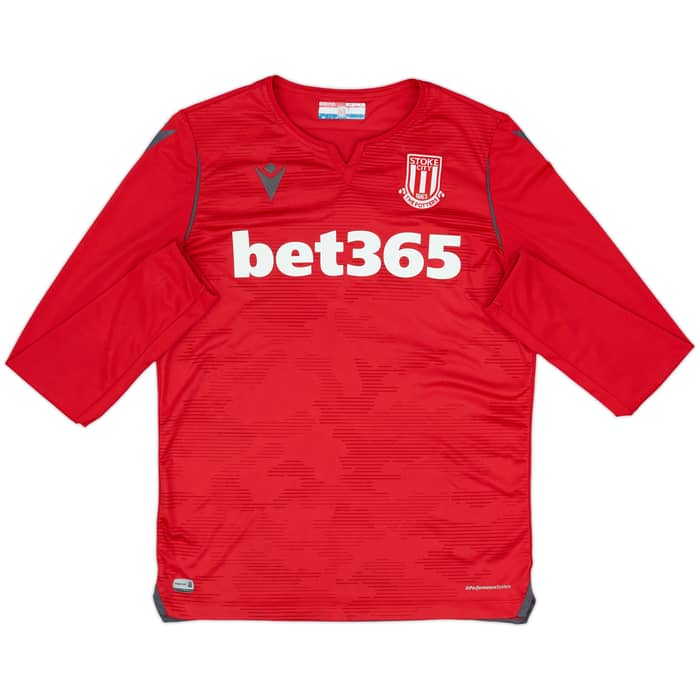 2019-20 Stoke City GK Shirt - 8/10 - (S)