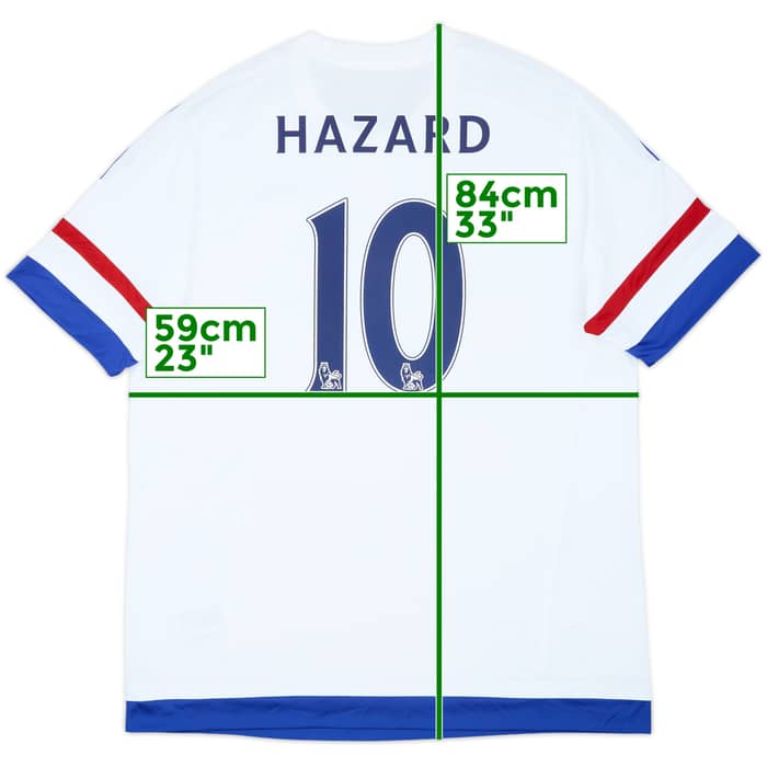 2015-16 Chelsea Away Shirt Hazard #10 - 6/10 - (XL)